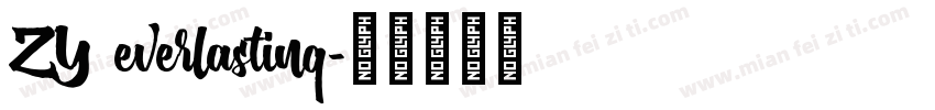 ZY everlasting字体转换